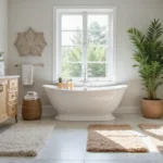 25 Bathroom Rug Ideas for a Master Spa Vibe