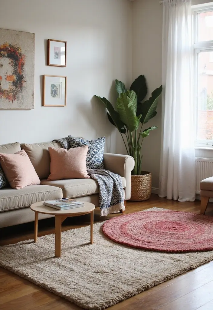 25 Coordinating Rug Ideas That Tie Rooms Together 13 25 Coordinating Rug Ideas That Tie Rooms Together - 13. Textured Layers