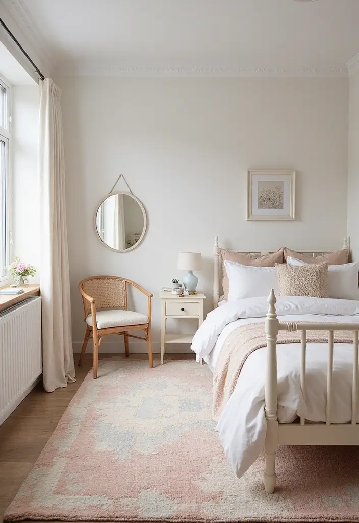 25 Coordinating Rug Ideas That Tie Rooms Together 4 25 Coordinating Rug Ideas That Tie Rooms Together - 4. Soft Pastel Palettes