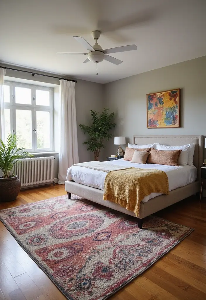 25 Cute Bedroom Carpets That Steal the Spotlight - 24. Custom Made Rugs