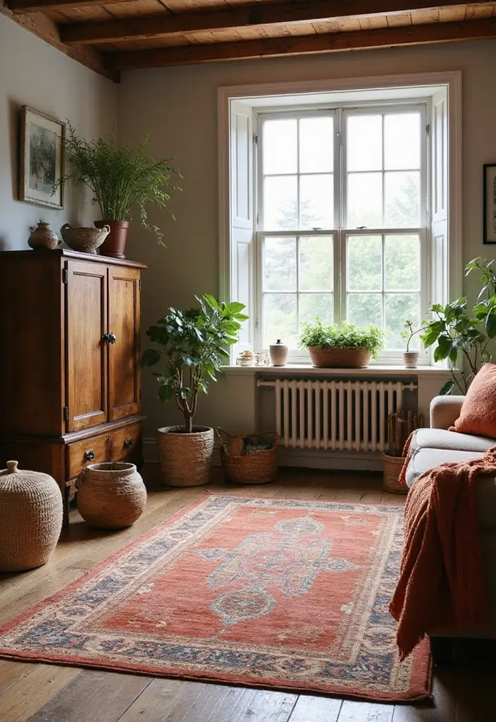 25 Gorgeous Rug Ideas for Every Home Style 20 25 Gorgeous Rug Ideas for Every Home Style - 20. Farmhouse Style Rugs