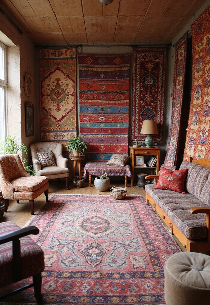 25 Gorgeous Rug Ideas for Every Home Style 4 25 Gorgeous Rug Ideas for Every Home Style - 4. Handwoven Treasures
