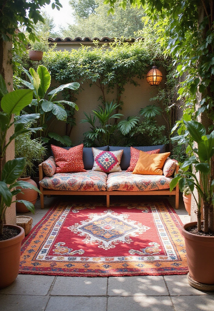 25 Gorgeous Rug Ideas for Every Home Style 5 25 Gorgeous Rug Ideas for Every Home Style - 5. Bohemian Vibes with Kilim Rugs