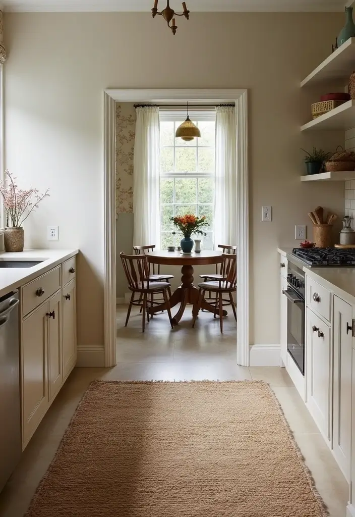 25 Kitchen Rug Ideas That Make Cooking More Fun - 18. Textured Weaves