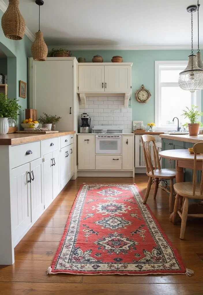 25 Kitchen Rug Ideas That Make Cooking More Fun - 24. Seasonal Themes