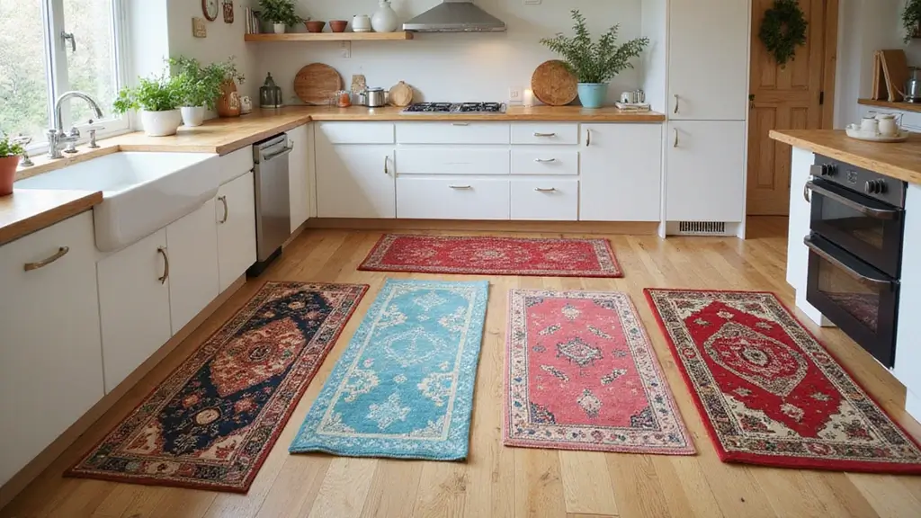 25 Kitchen Rug Ideas That Make Cooking More Fun