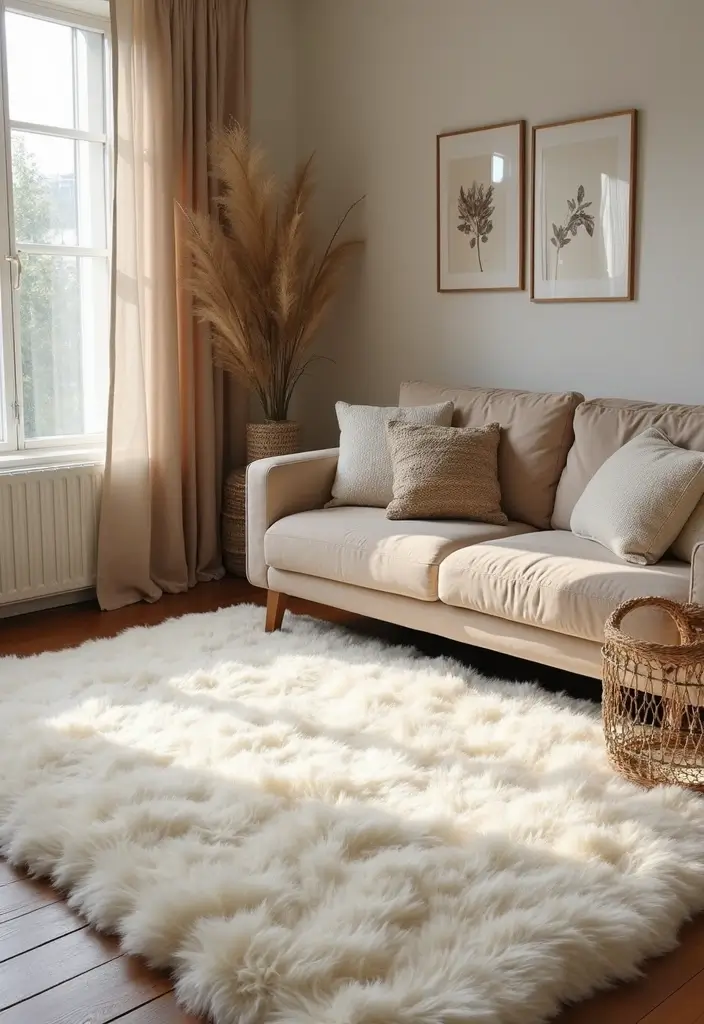 25 Living Room Rug Ideas for a Fresh Makeover 24 25 Living Room Rug Ideas for a Fresh Makeover - 24. Soft Cotton Tufted Rugs