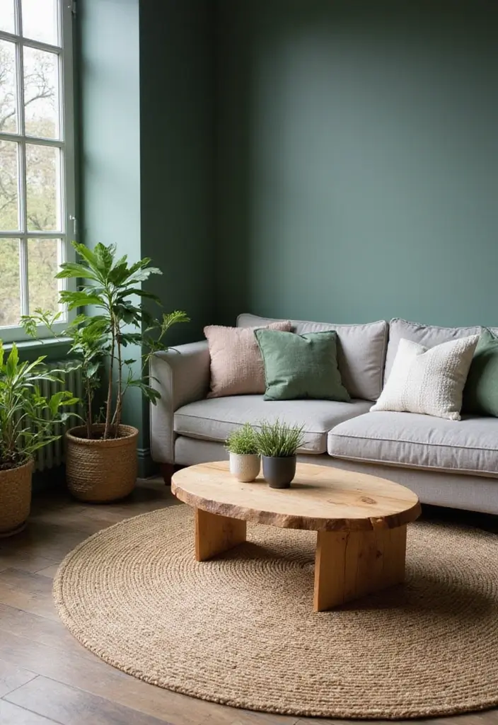 25 Rugs That Go Perfectly With Evergreen Fog Walls - 3. Textured Area Rugs