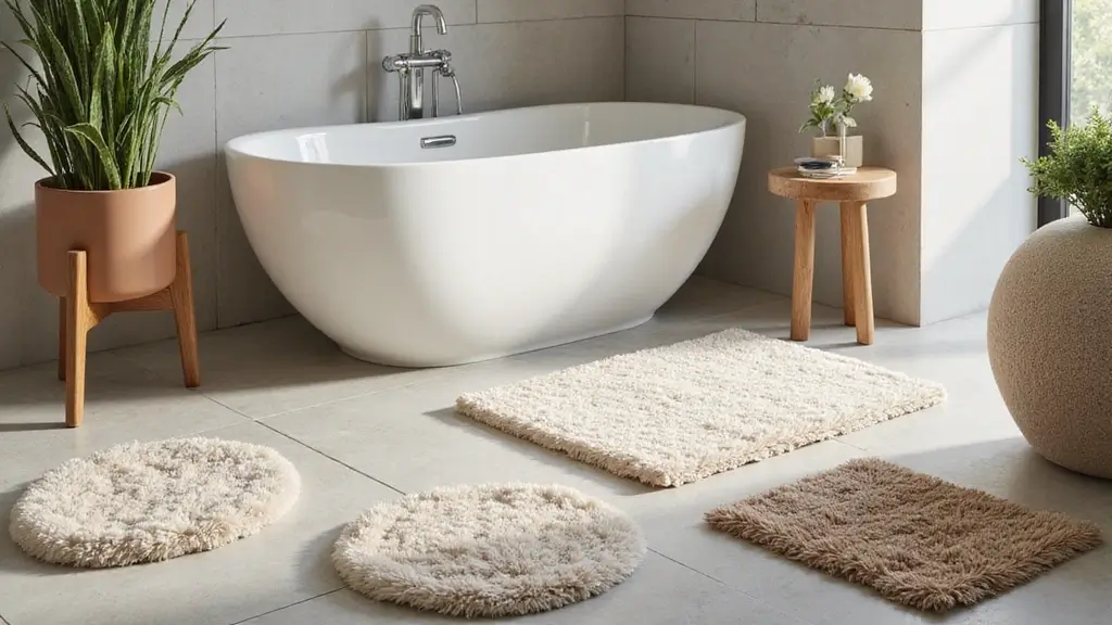27 Bathroom Rug Ideas That Feel Luxurious and Fresh