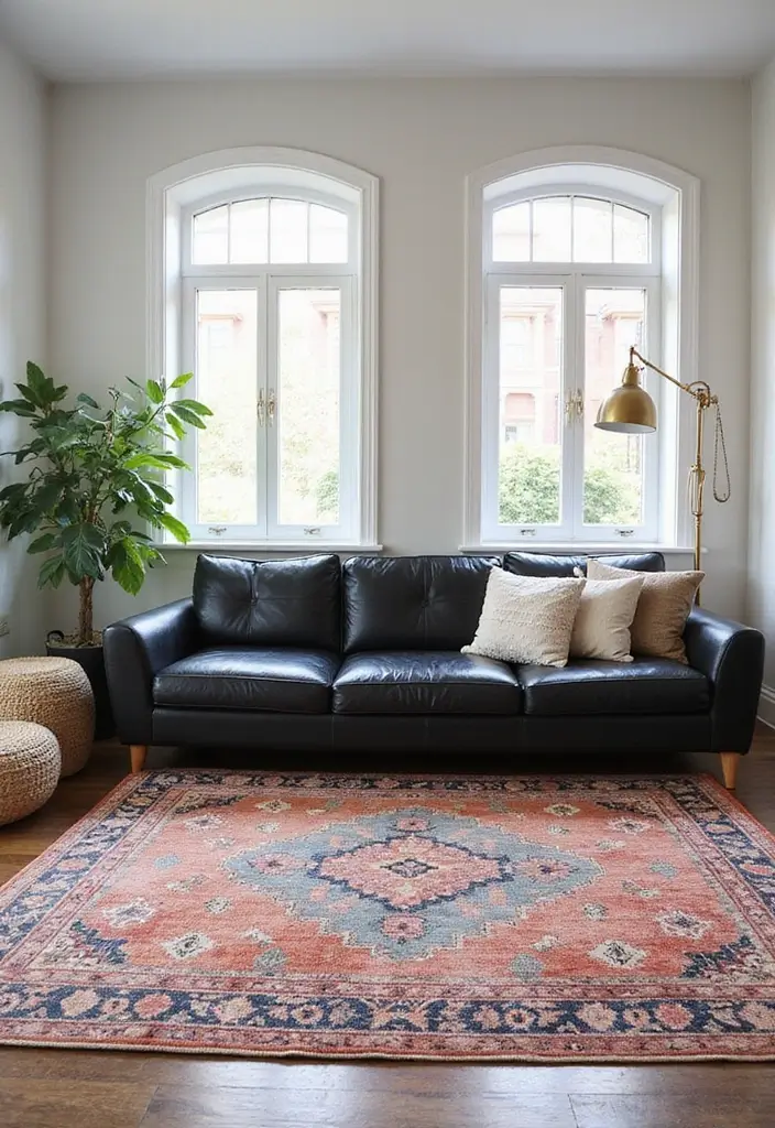 27 Chic Rugs That Match a Black Leather Couch 28 27 Chic Rugs That Match a Black Leather Couch - Conclusion