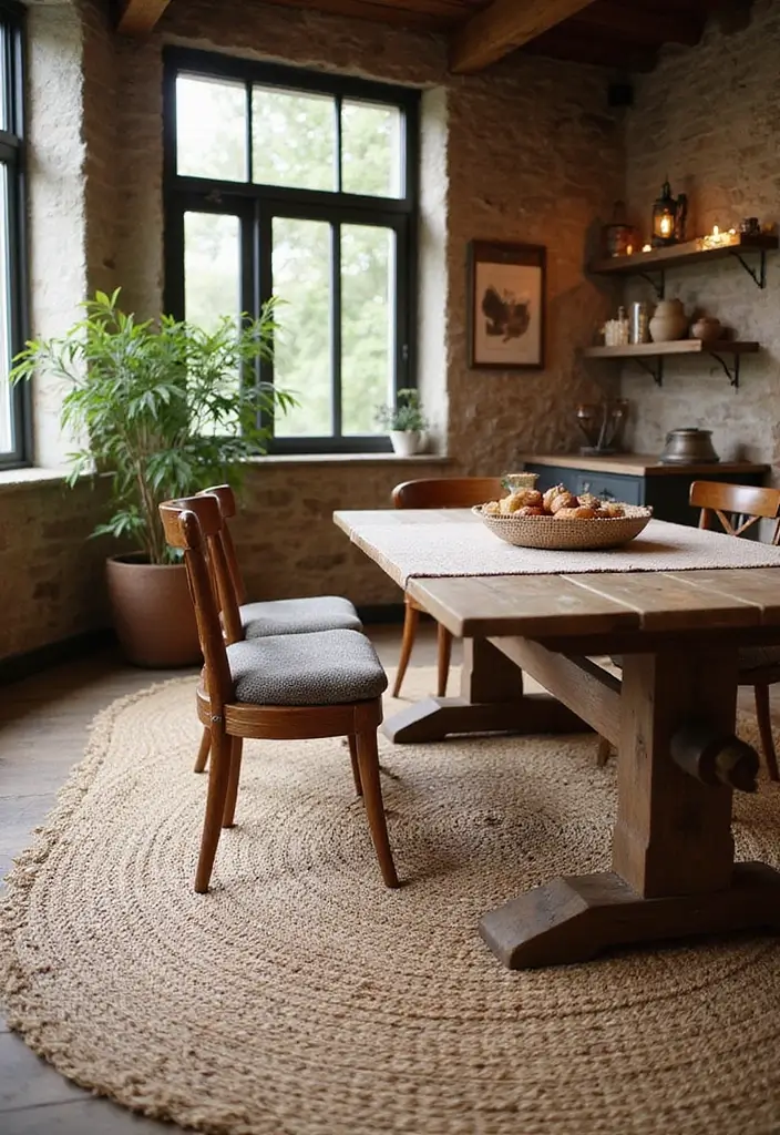 27 Dining Room Rugs That Instantly Elevate Your Space - 5. Eco-Friendly Hemp Rug