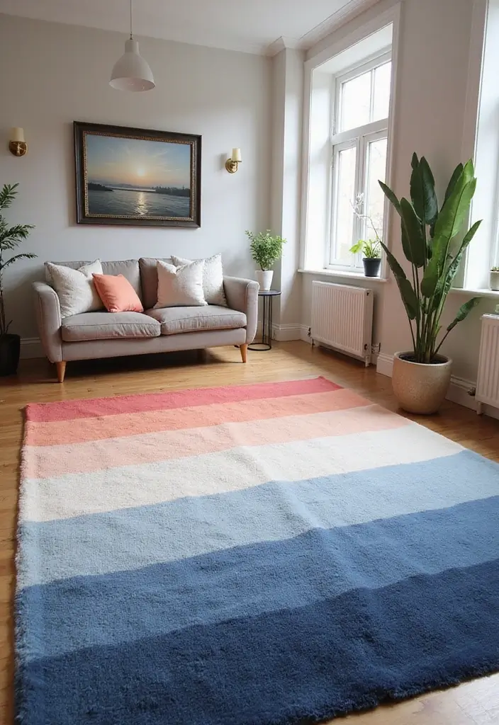 27 Machine Washable Rugs That Make Life Easier - 20. Chic Ombre Designs