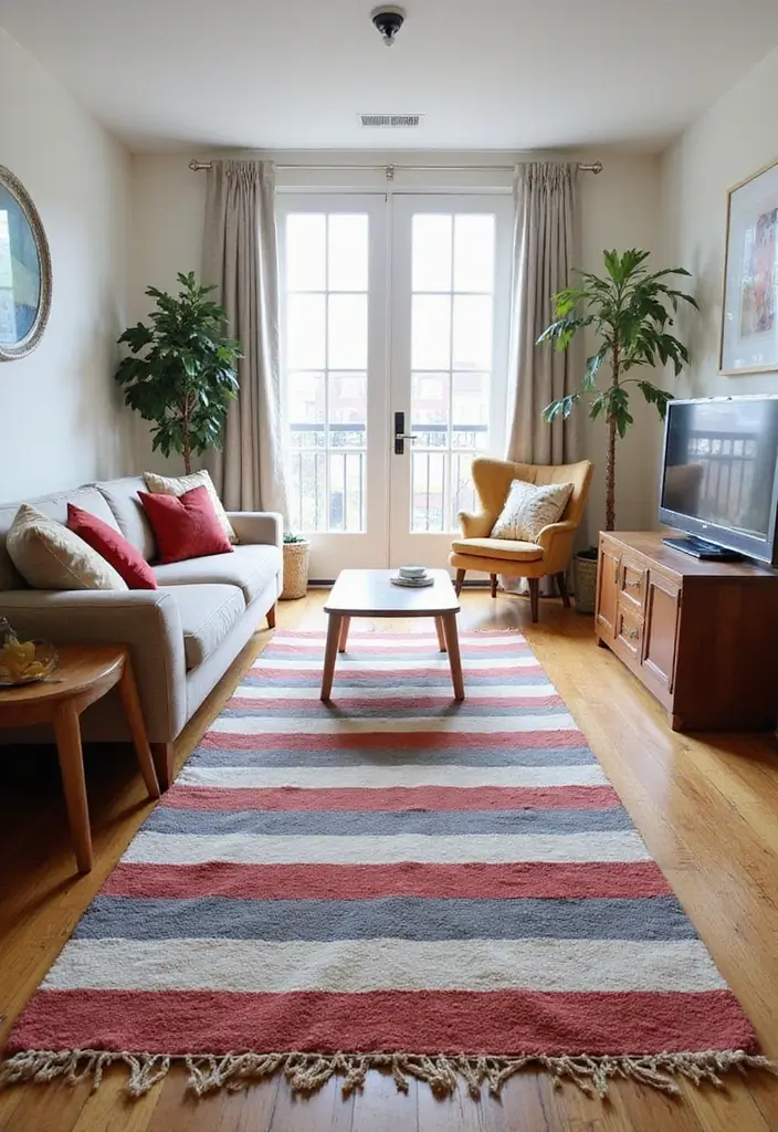 27 Machine Washable Rugs That Make Life Easier - 21. Stylish Horizontal Stripes