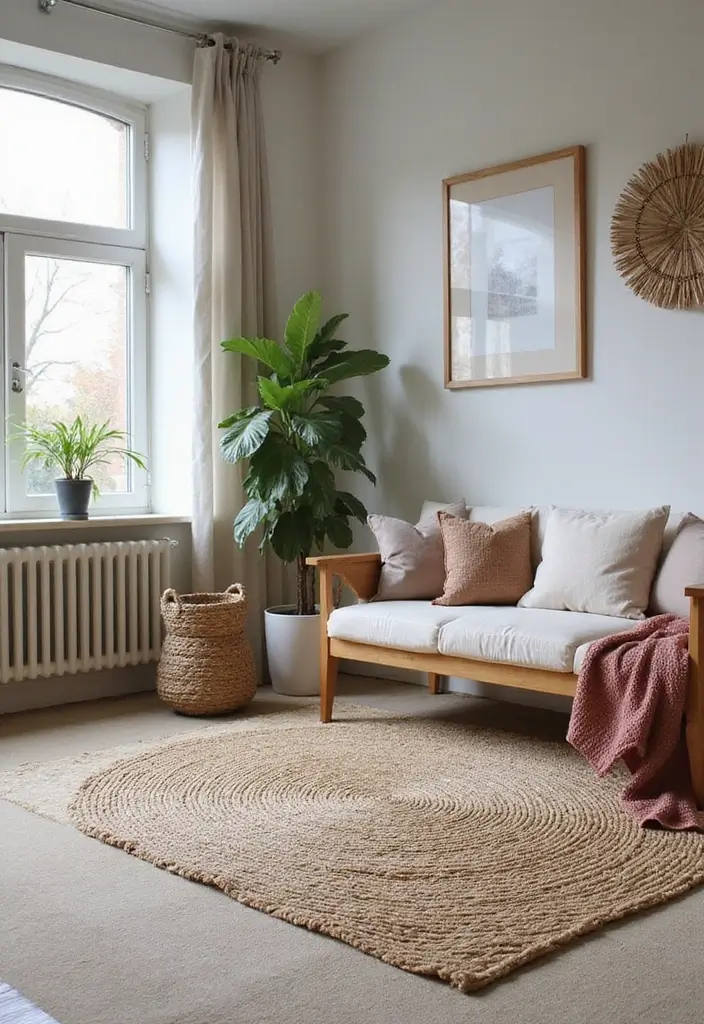 27 Rug-on-Carpet Ideas That Actually Look Good 22 27 Rug-on-Carpet Ideas That Actually Look Good - 22. Eco-Friendly Choices