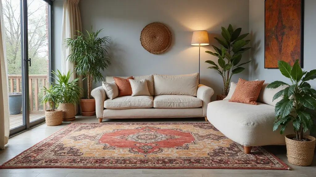 28 Creative Ideas for Using Two Rugs in One Room