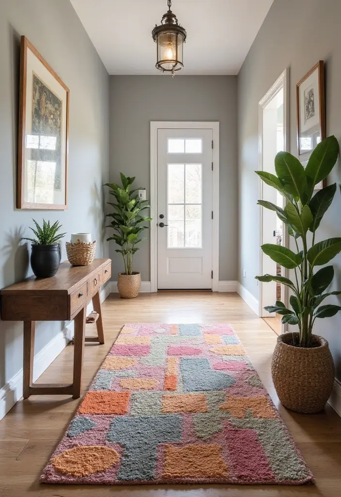 28 Hallway Rug Ideas That Make Walking Stylish - 10. Customized Creations