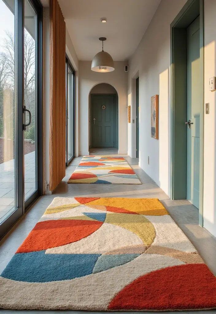 28 Hallway Rug Ideas That Make Walking Stylish - 27. Eco-Friendly Synthetic Options