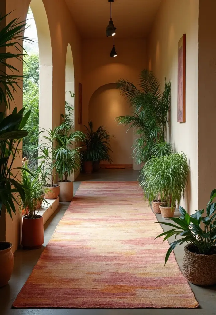 28 Hallway Rug Ideas That Make Walking Stylish - 4. Eco-Friendly Dye Techniques