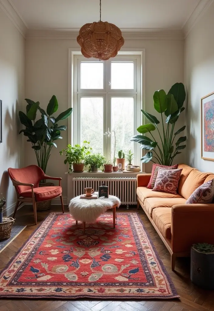 28 IKEA Rugs That Instantly Transform Your Living Room 14 28 IKEA Rugs That Instantly Transform Your Living Room - 14. The Eclectic PERSISK