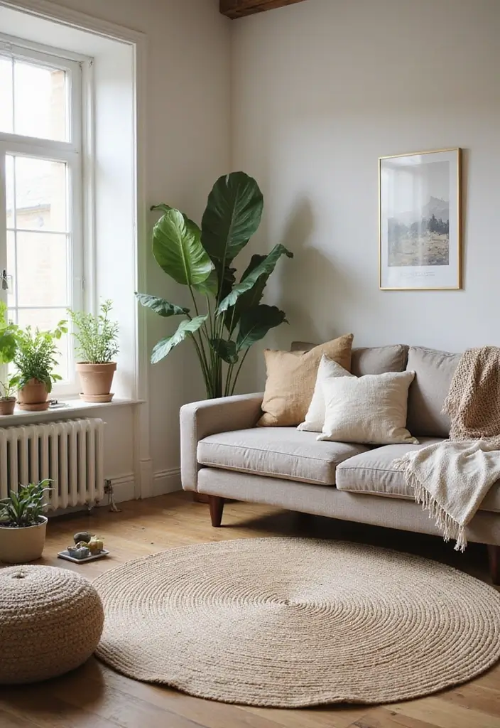 28 IKEA Rugs That Instantly Transform Your Living Room 17 28 IKEA Rugs That Instantly Transform Your Living Room - 17. The Natural BASTUNN