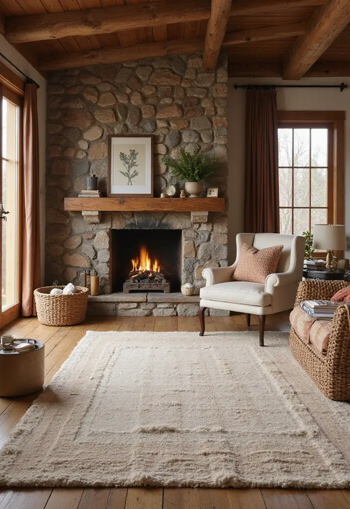 28 IKEA Rugs That Instantly Transform Your Living Room 9 28 IKEA Rugs That Instantly Transform Your Living Room - 9. The Rustic SANDÖ