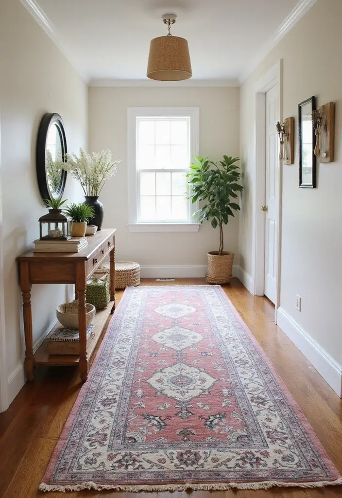 28 Layering Rug Ideas That Add Depth to Any Room 15 28 Layering Rug Ideas That Add Depth to Any Room - 15. The Layered Hallway