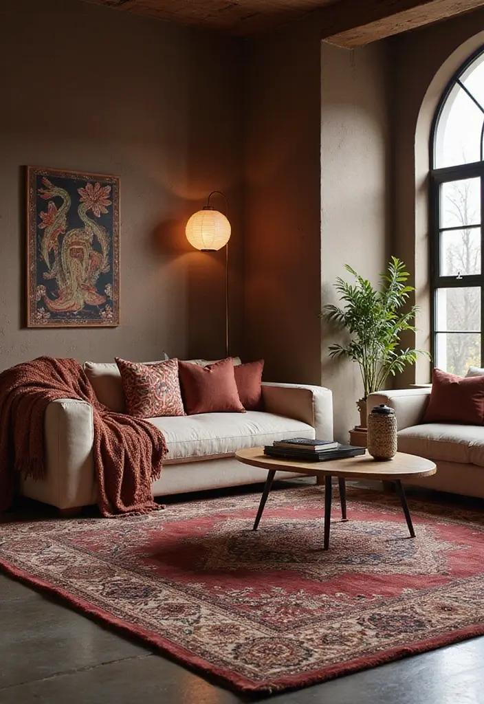 28 Layering Rug Ideas That Add Depth to Any Room 25 28 Layering Rug Ideas That Add Depth to Any Room - 25. Layering as a Design Statement