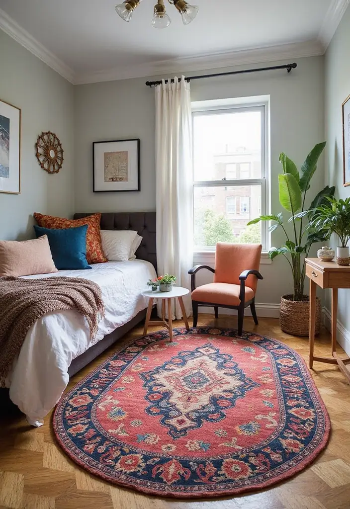 28 Stylish Carpets Perfect for Bedrooms 11 28 Stylish Carpets Perfect for Bedrooms - 11. Printed Area Rugs