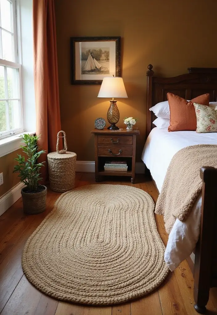 28 Stylish Carpets Perfect for Bedrooms 24 28 Stylish Carpets Perfect for Bedrooms - 24. Braided Rugs