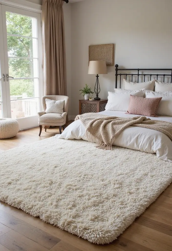 28 Stylish Carpets Perfect for Bedrooms 8 28 Stylish Carpets Perfect for Bedrooms - 8. Shag Rugs
