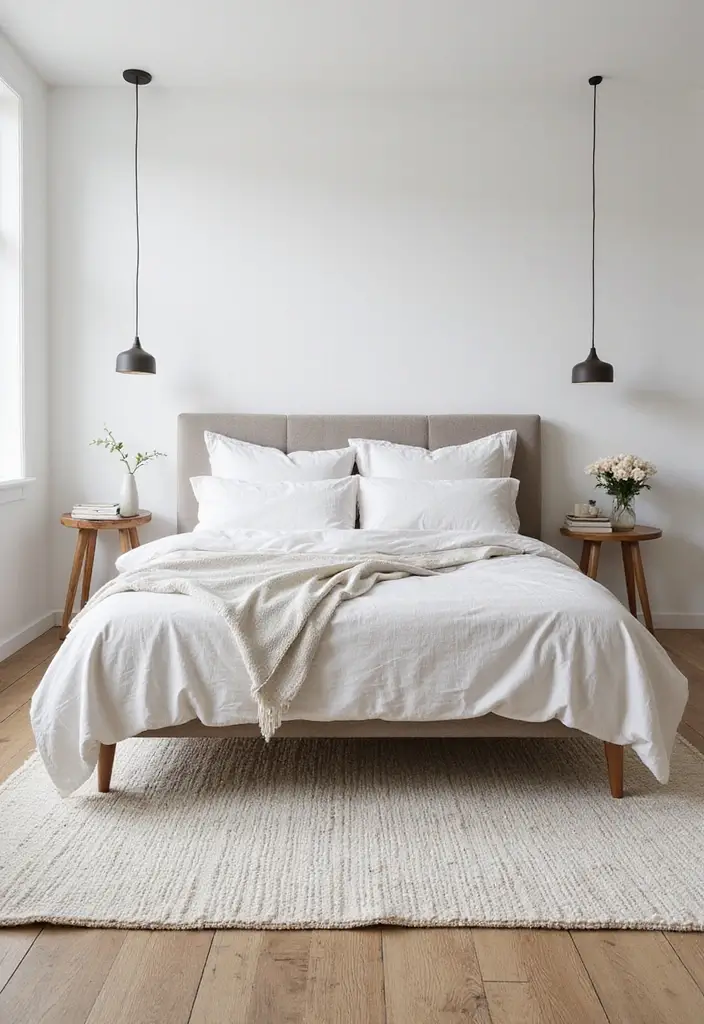 29 Cozy Bedroom Rugs for a Warm Inviting Look - 28. Scandinavian Rugs