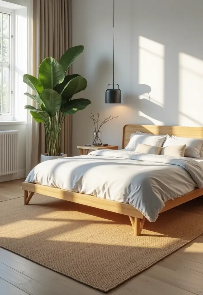 29 Cozy Bedroom Rugs for a Warm Inviting Look - 3. Sustainable Bamboo Rugs