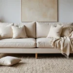 29 Cozy Rug Ideas That Match a Beige Couch Perfectly