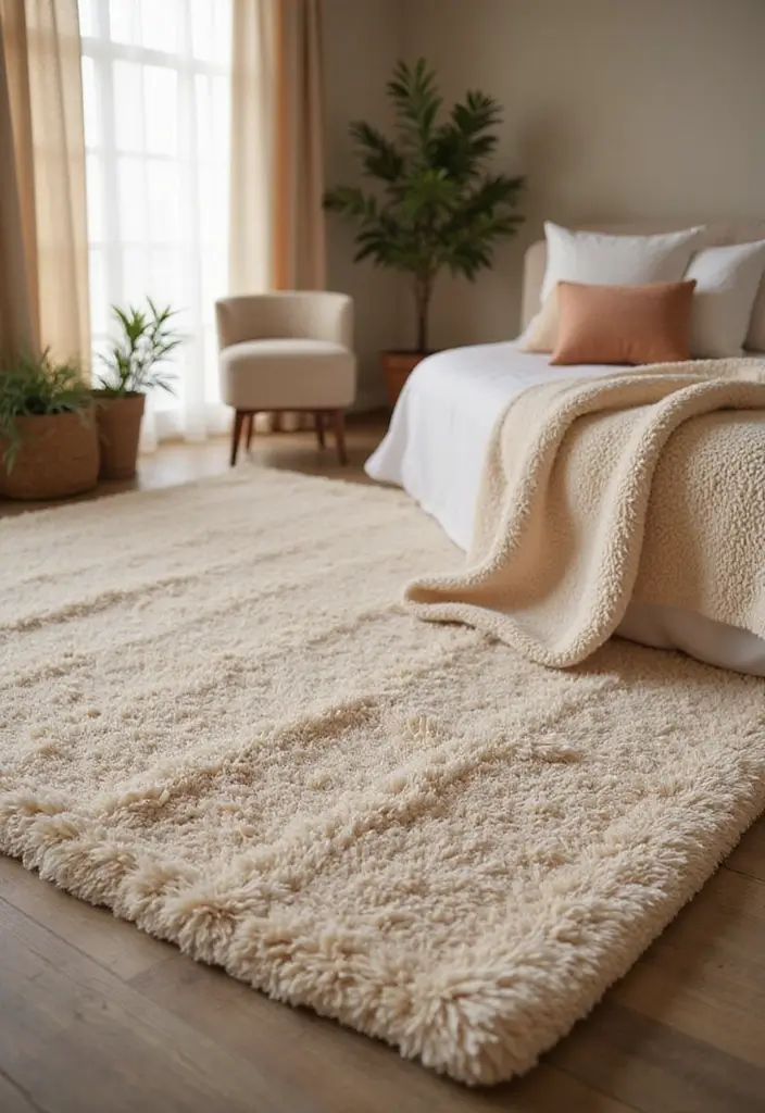 29 Cozy Rugs for Bedrooms You’ll Love Waking Up To - 14. Sustainable Chenille Rugs