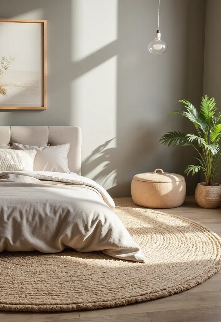 29 Cozy Rugs for Bedrooms You’ll Love Waking Up To - 26. Relaxing Zen Rugs