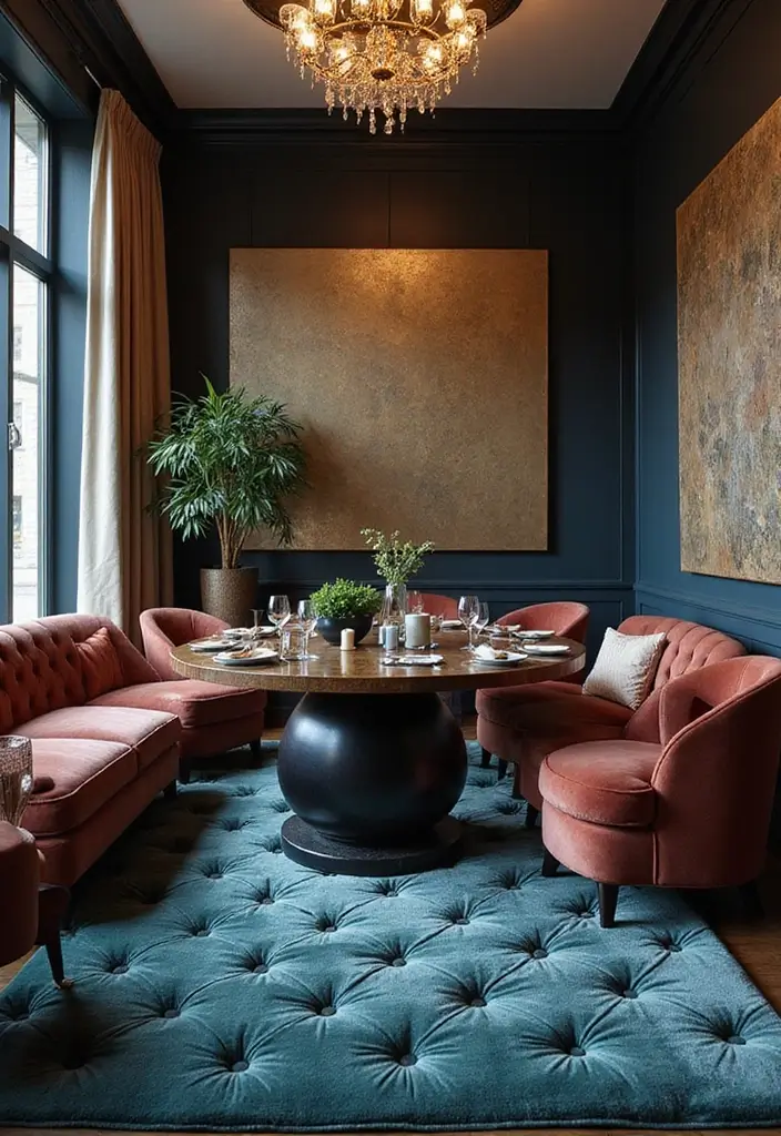 29 Tufted Rug Ideas That Add Personality to Any Room 9 29 Tufted Rug Ideas That Add Personality to Any Room - 9. Rich Jewel Tones