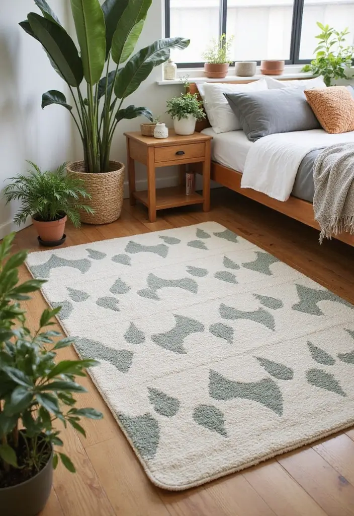 30+ ACNH Rug Ideas You’ll Want to Copy 2 30+ ACNH Rug Ideas You’ll Want to Copy - 2. Leafy Patterns from Nook's Cranny