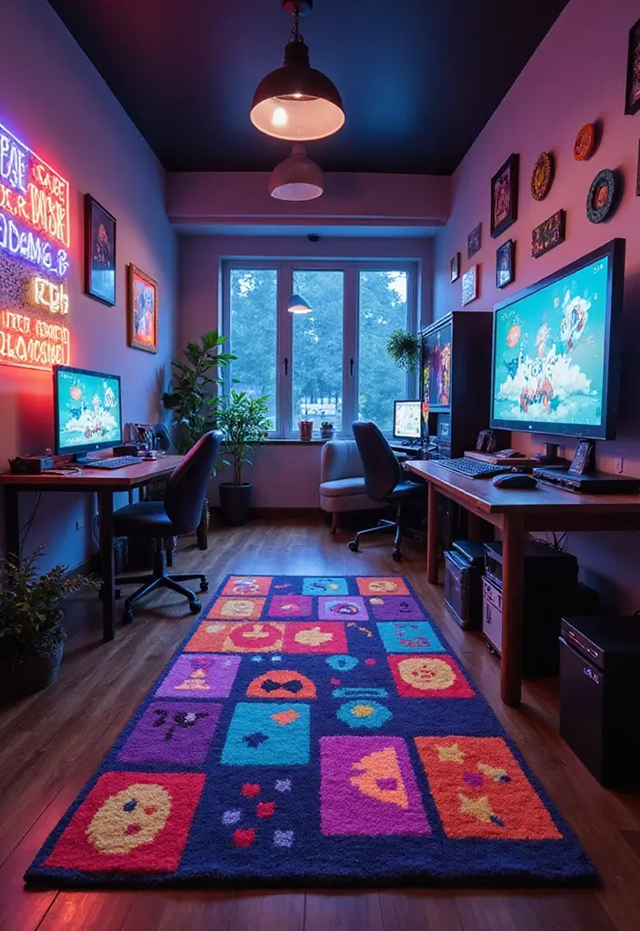 30+ ACNH Rug Ideas You’ll Want to Copy 21 30+ ACNH Rug Ideas You’ll Want to Copy - 21. Retro Video Game Rug