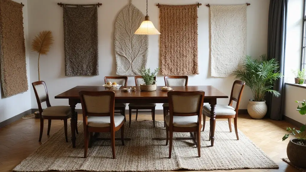 30 Dining Room Rug Ideas for Dark Wood Tables
