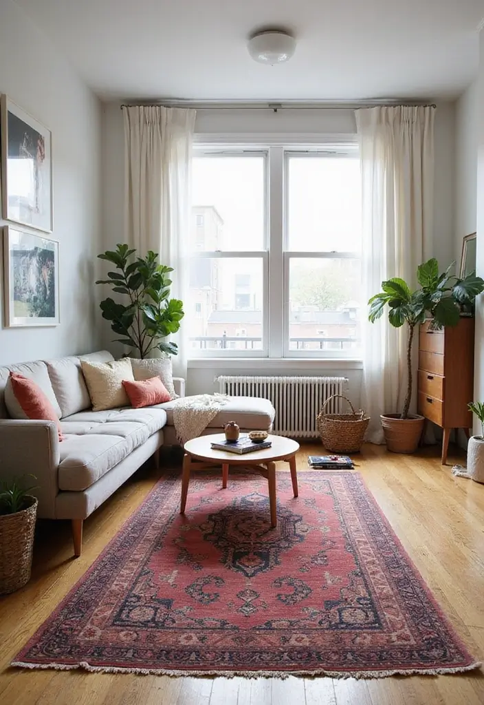 30+ Gorgeous Layered Rug Ideas for Cozy Spaces 30 30+ Gorgeous Layered Rug Ideas for Cozy Spaces - 30. Layering for Luxury Rentals