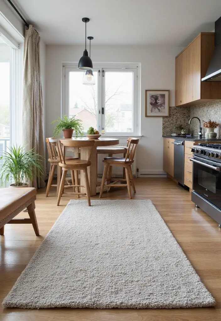 30 Kitchen Rug Ideas You’ll Wish You Tried Sooner - 17. Textured Loop Pile Rugs