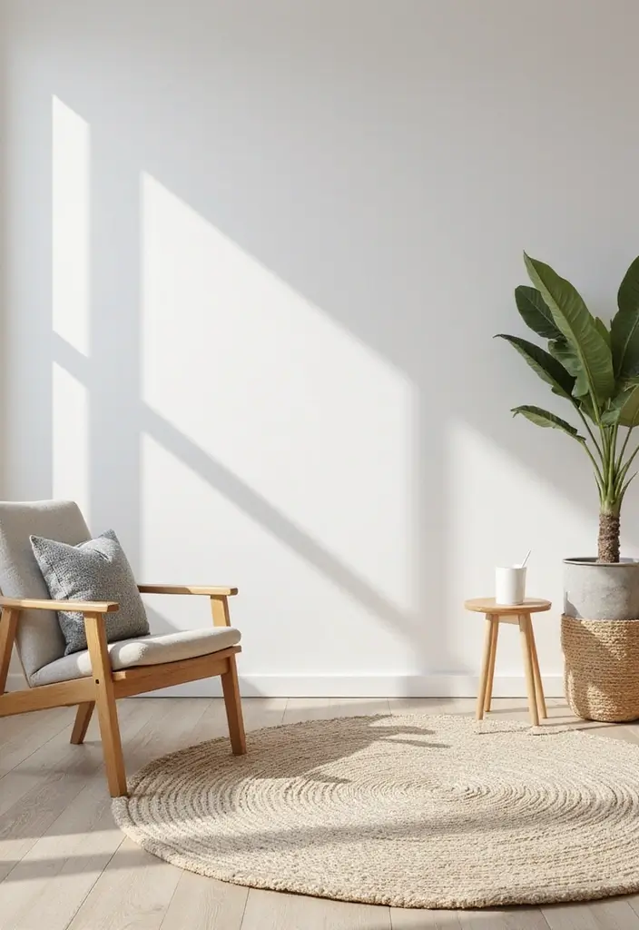 30+ Living Room Rug Ideas That Transform Your Space 16 30+ Living Room Rug Ideas That Transform Your Space - 16. Minimalist Scandinavian Touch