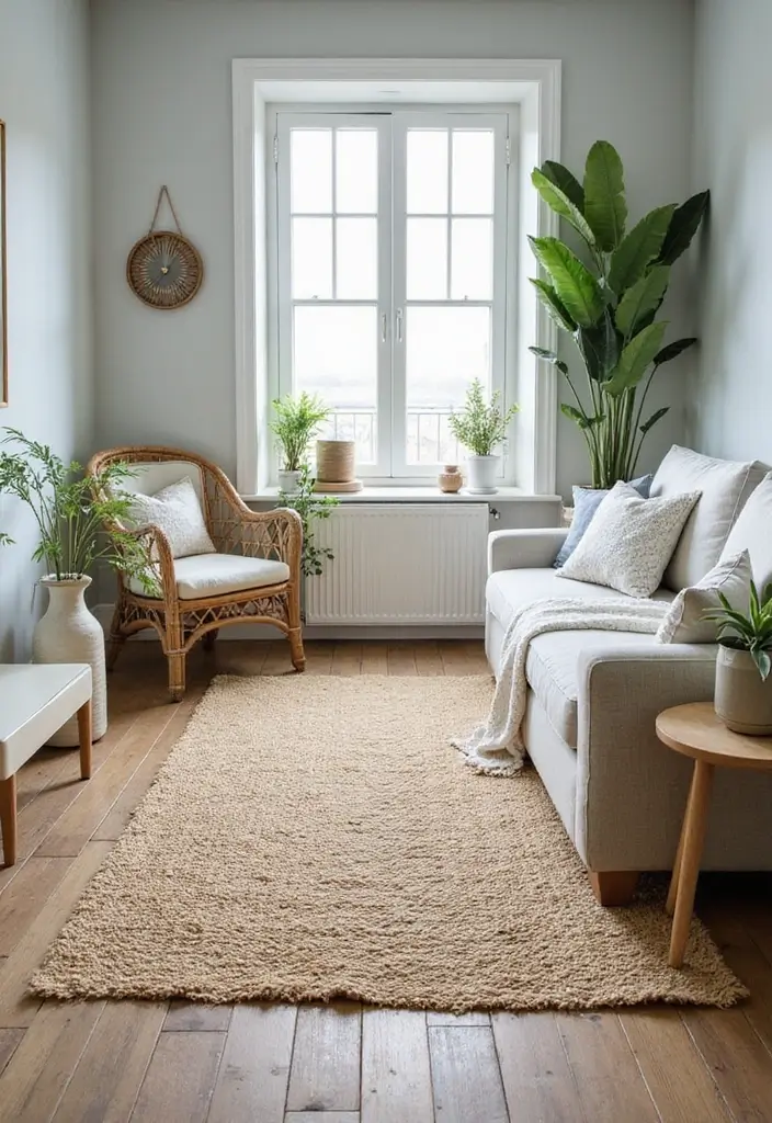 30 Rugs That Go Perfectly With Sea Salt Paint - 6. Natural Fiber Wonders