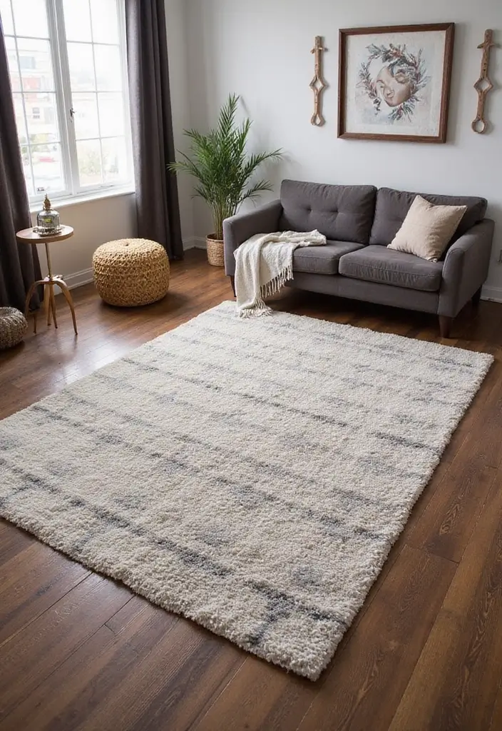 30 Rugs That Look Amazing on Dark Wood Floors - 10. Reversible Rugs for Versatility