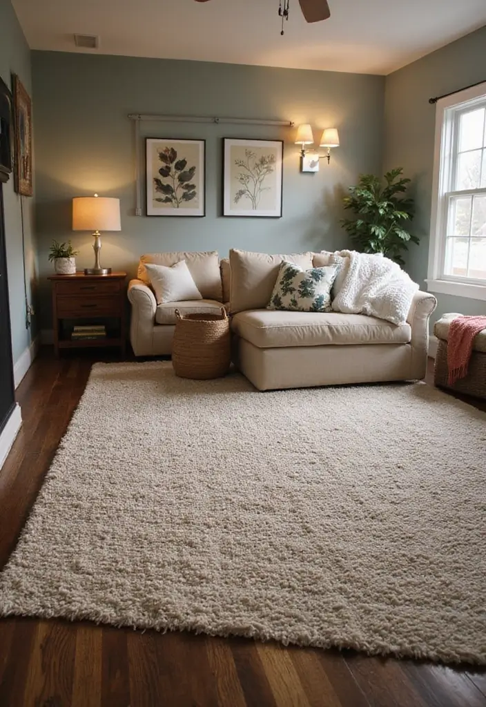 30 Rugs That Look Amazing on Dark Wood Floors - 27. Textured Weave Rugs