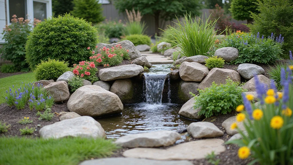 10 Backyard Waterfall Ideas DIY for Relaxing Natural Sound