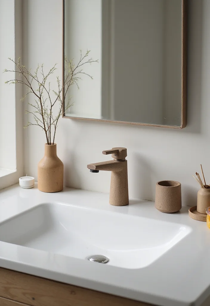 10 Bathroom Hardware Ideas for a Polished Functional Look - 1. Eco-Friendly Faucets