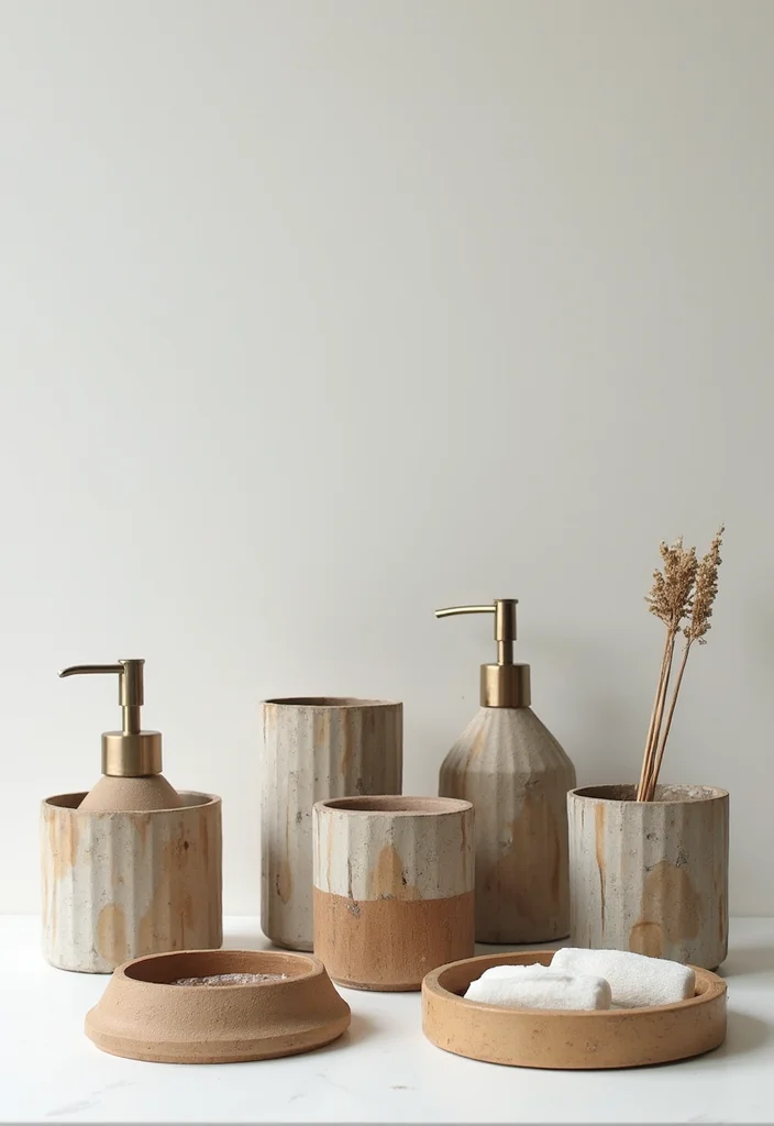 10 Bathroom Hardware Ideas for a Polished Functional Look - 6. Recycled Material Accessories