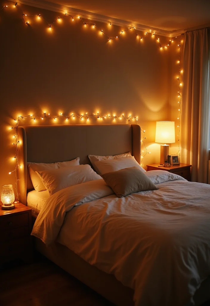 10 Christian Bedroom Ideas for Peaceful Faith-Filled Decor - 6. Serene Lighting
