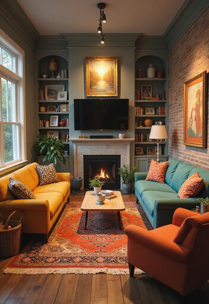 10 Club Roblox Living Room Ideas for Trendy Youthful Themes - 5. Eclectic Mix-and-Match